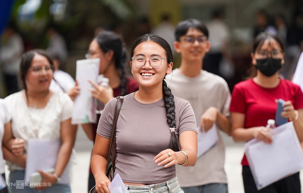 Học sinh Đà Nẵng thi tốt nghiệp THPT 2026. Ảnh: Nguyễn Đông