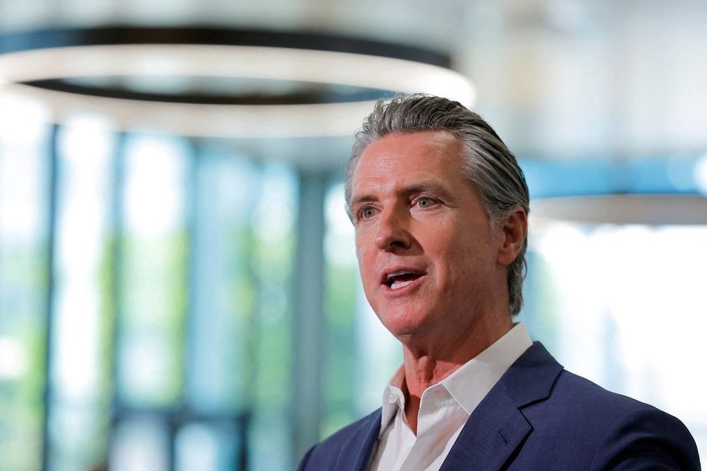 Thống đốc California Gavin Newsom tại Los Angeles hồi tháng 10/2025. Ảnh: Reuters